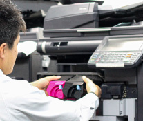コピー機のメンテナンス例
